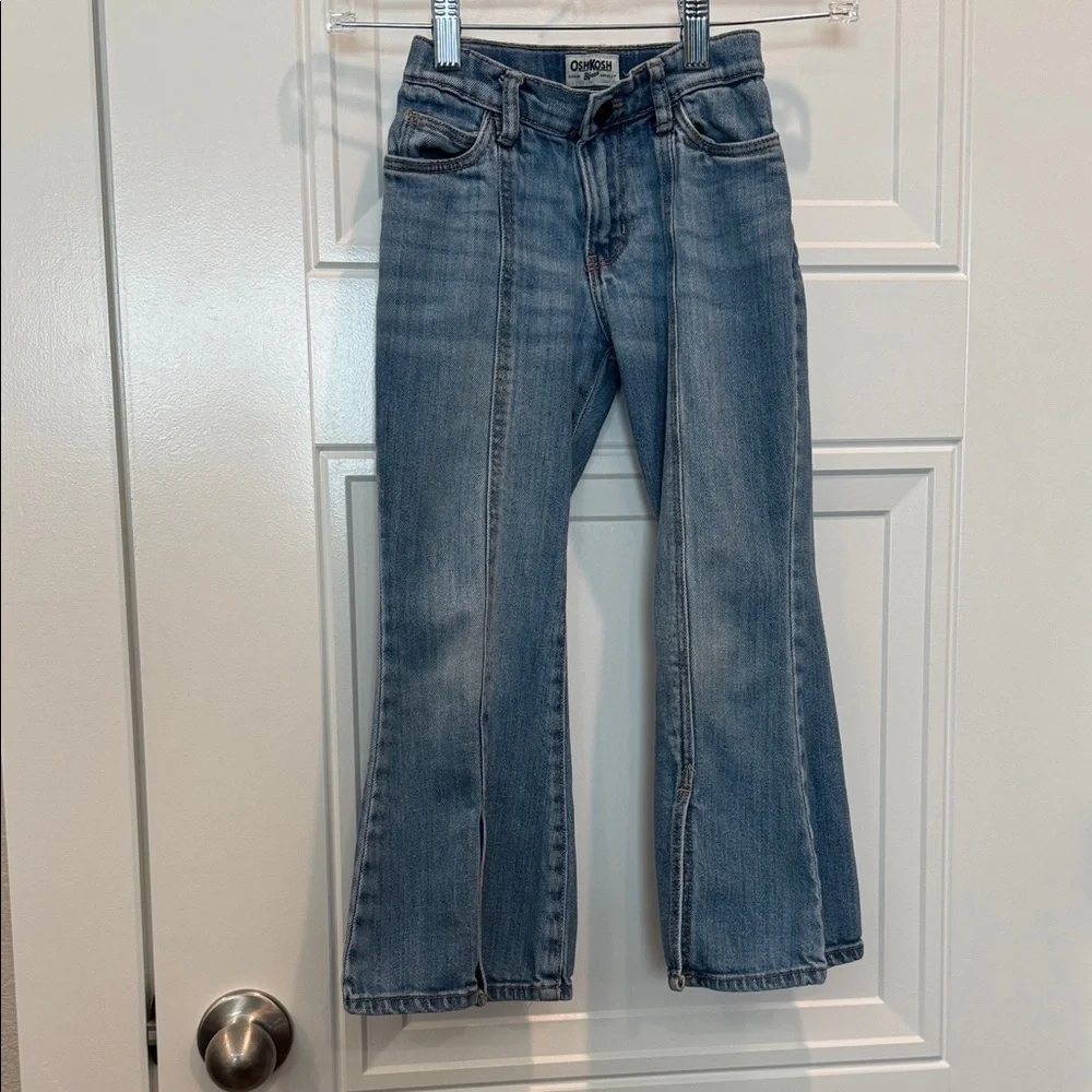 OshKosh B'gosh Light Blue Kids Cute Flare Jeans